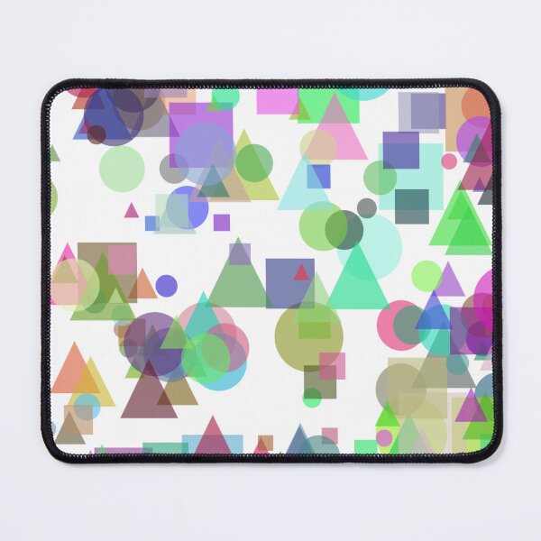 Item preview, Dynamic Arrangement of Translucent Shapes designed and sold by design2xstudio.