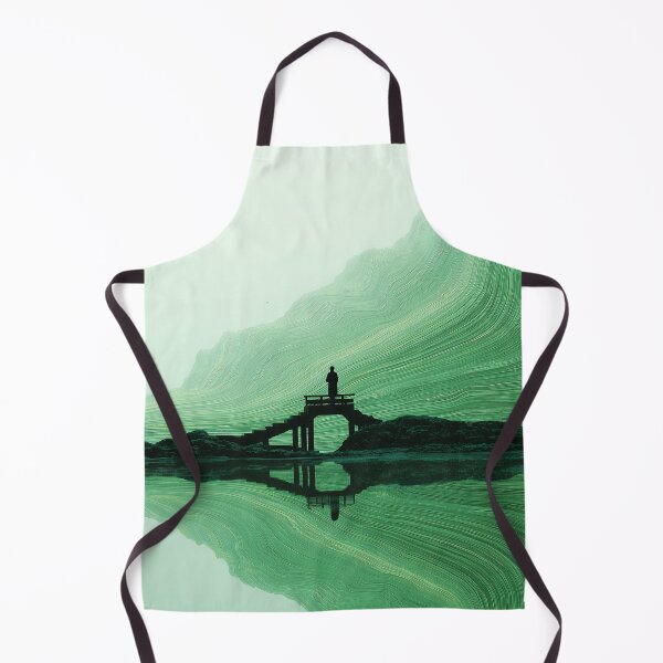 Item preview, Surreal Green Wuxia Dream World designed and sold by R&B Art and design.