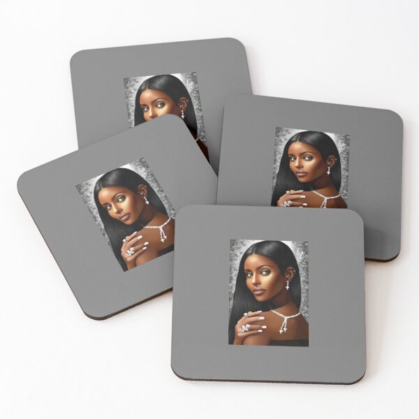 Item preview, Senait Gidey Portrait Painting designed and sold by JazsminArt.