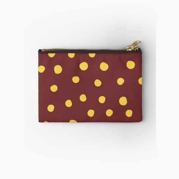 Item preview, Yellow Dots on Rust Back designed and sold by LilyB-Designs.