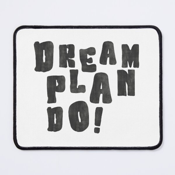 Item preview, Dream Plan Do! – Motivation for Your Fitness & Life Goals designed and sold by BOSSDOT.