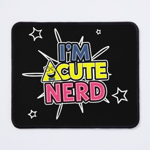Item preview, MATH EMOJI - I'M ACUTE NERD designed and sold by JustMathIt.