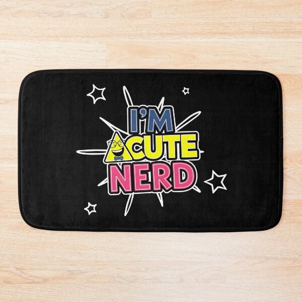 Item preview, MATH EMOJI - I'M ACUTE NERD designed and sold by JustMathIt.