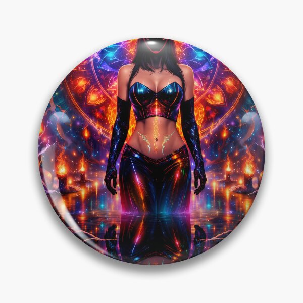 Item preview, The Cosmic Sentinel of the Mirror Realm designed and sold by Neon Nova Studio.