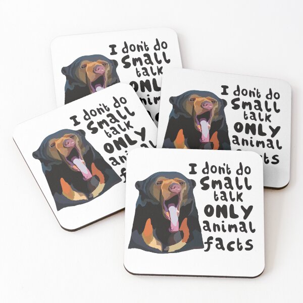 Item preview, S is for Sun Bear, Sun Bear Artwork – Unique Tropical Bear Illustration and Wildlife Design designed and sold by PrettylittlepastelUk.