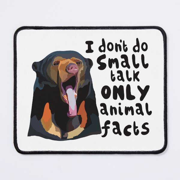 Item preview, S is for Sun Bear, Sun Bear Artwork – Unique Tropical Bear Illustration and Wildlife Design designed and sold by PrettylittlepastelUk.