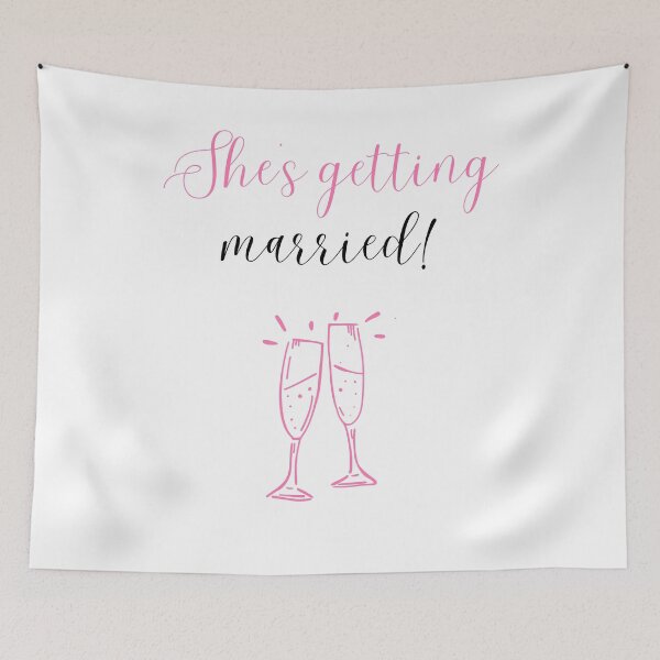 Item preview, She's Getting Married Wedding Bachelorette designed and sold by NB-Studio.
