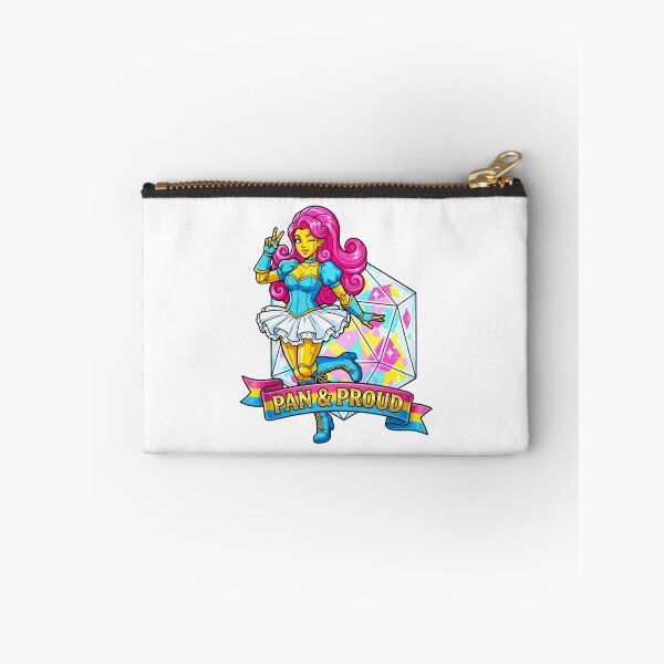 Item preview, Pan & Proud: Pansexual Pride D20 Diva designed and sold by SkinnyFlatWhite.