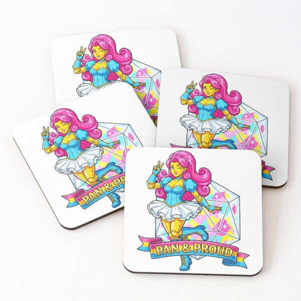 Item preview, Pan & Proud: Pansexual Pride D20 Diva designed and sold by SkinnyFlatWhite.