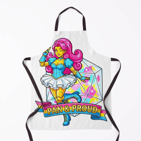 Item preview, Pan & Proud: Pansexual Pride D20 Diva designed and sold by SkinnyFlatWhite.