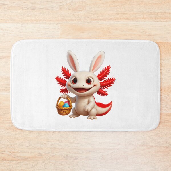 Item preview, Easter Albino Axolotl designed and sold by Sillytoe.