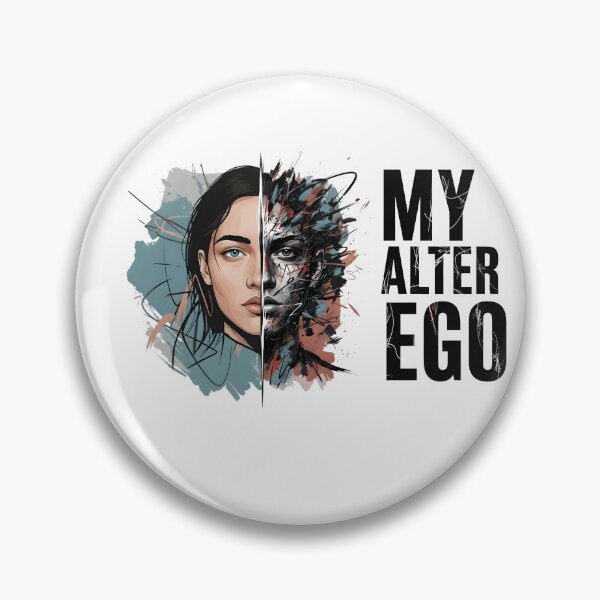 Item preview, My Alter Ego – Dual Identity Art Shirt designed and sold by LoganDzign.