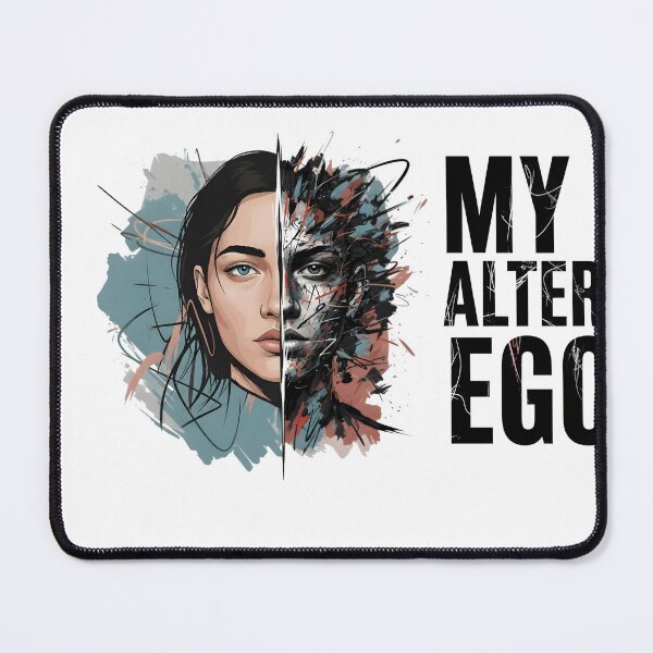Item preview, My Alter Ego – Dual Identity Art Shirt designed and sold by LoganDzign.