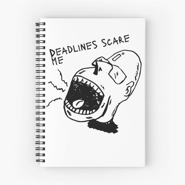 Item preview, Deadlines Scare Me – Funny Work Stress Humor classique t-shirt designed and sold by PrintMod.