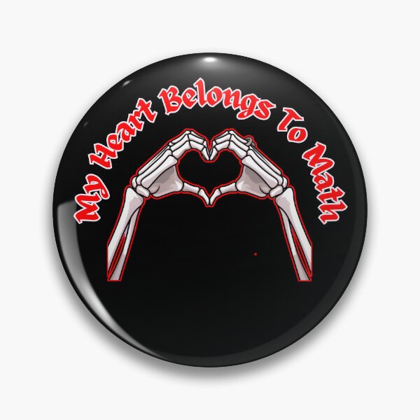 Item preview, MY HEART BELONGS TO MATH designed and sold by JustMathIt.