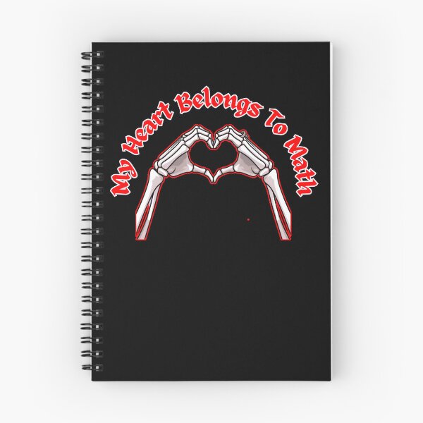 Item preview, MY HEART BELONGS TO MATH designed and sold by JustMathIt.