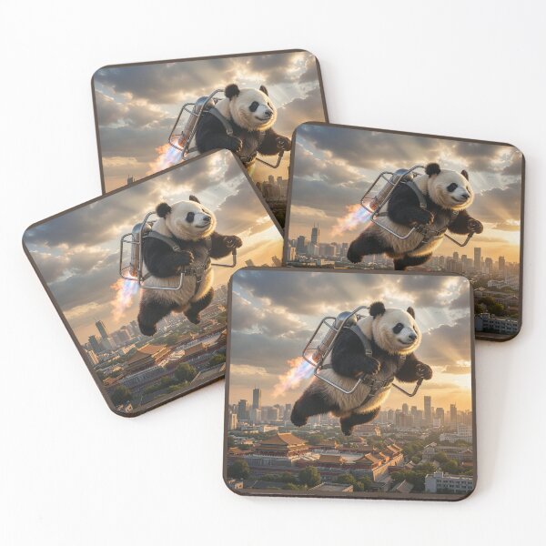 Item preview, Panda Flies Over Beijing designed and sold by Tridentulus.