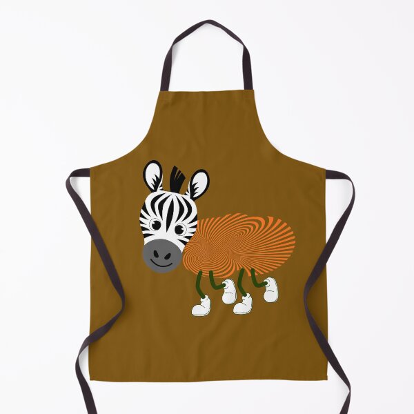 Item preview, Cute Zebra Illustration - Funny Animal Art Playful Safari Design. designed and sold by LunaPrintCo.