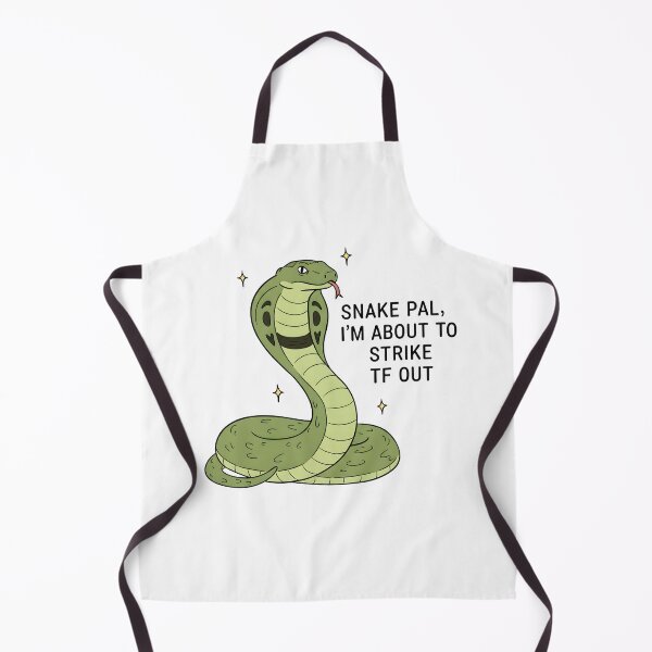 Item preview, Snake Pal, I’m About to Strike TF Out – Funny Snake Illustration designed and sold by Senkov.