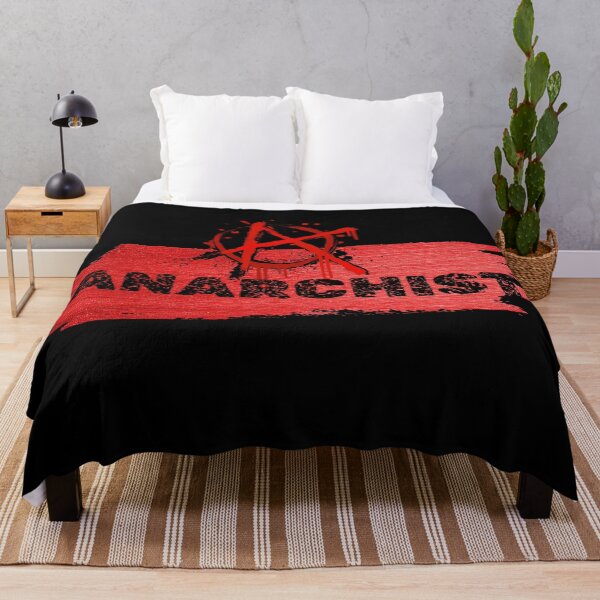 Item preview, Anarchist street symbol raw grunge protest art designed and sold by Szpaku desart .
