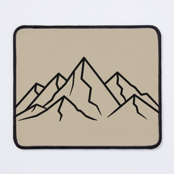 Item preview, Minimalist Abstract Geometric Mountain Range Nature designed and sold by Design_Your_Day.