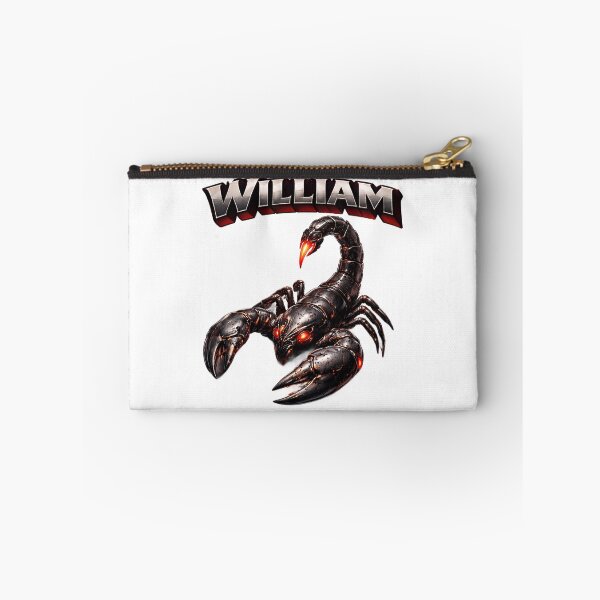 Item preview, William Scorpio – Zodiac Shadow Power Fantasy Name Art designed and sold by AlexLineArt.