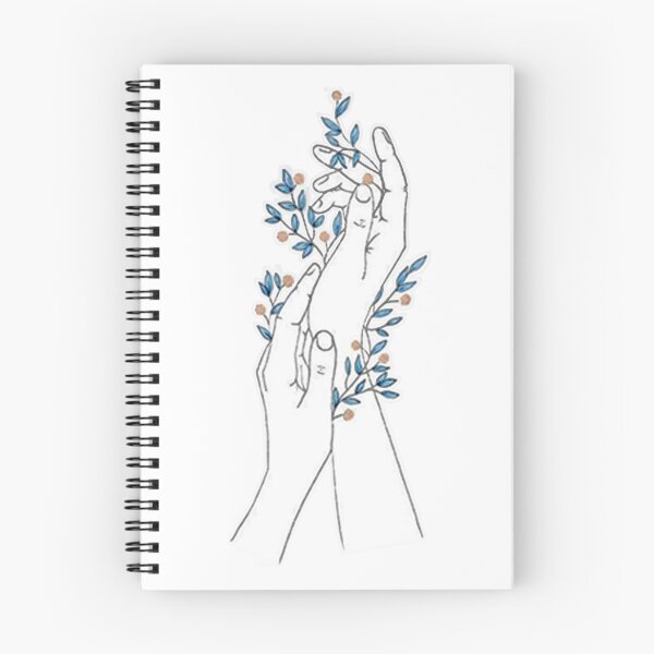 Item preview, Hands embraced by flowers designed and sold by snoWorkshop.