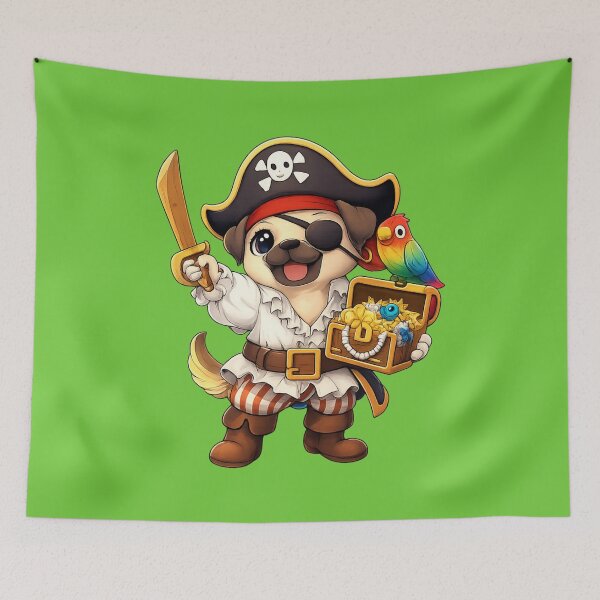 Item preview, Puffy Shirt Puppy Pirate  designed and sold by WhimsyMeadows.