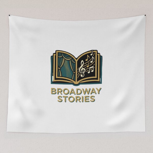 Item preview, Broadway Stories Flat Vector Illustration for Musical Theater Lover designed and sold by chattsuede.