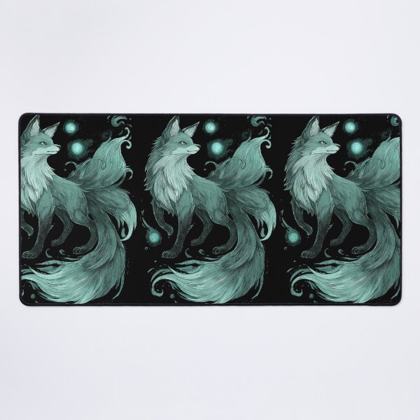 Item preview, Intense Sapphire Nine Tailed Fox Spirit designed and sold by Piotrek0001.