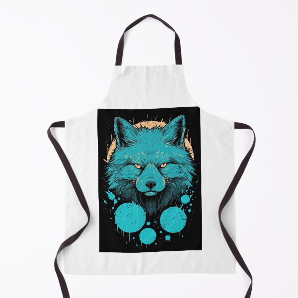 Item preview, Ethereal Teal Flowing Kitsune Tail Art designed and sold by Piotrek0001.
