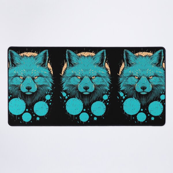 Item preview, Ethereal Teal Flowing Kitsune Tail Art designed and sold by Piotrek0001.