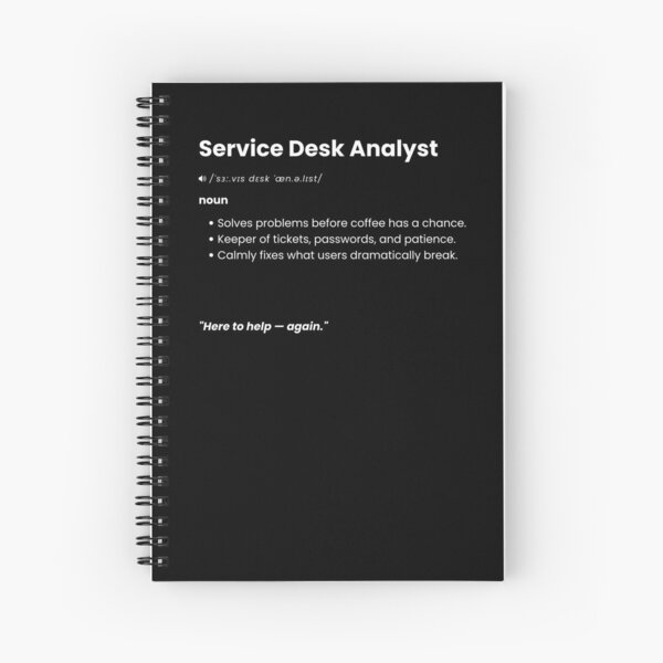 Item preview, Service Desk Analyst Definition Shirt | Funny IT Support Gift for Tech Professionals designed and sold by Yuli Club.
