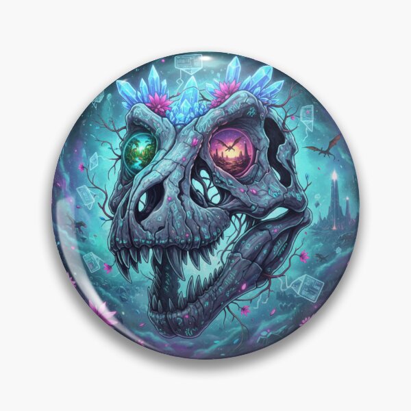 Item preview, ARK Survival Ascended T-Rex Skull Transcend Reality designed and sold by MarElfArtelier.