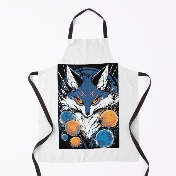 Item preview, Swirling Cobalt Magic Fox Spirit Abstract designed and sold by Piotrek0001.