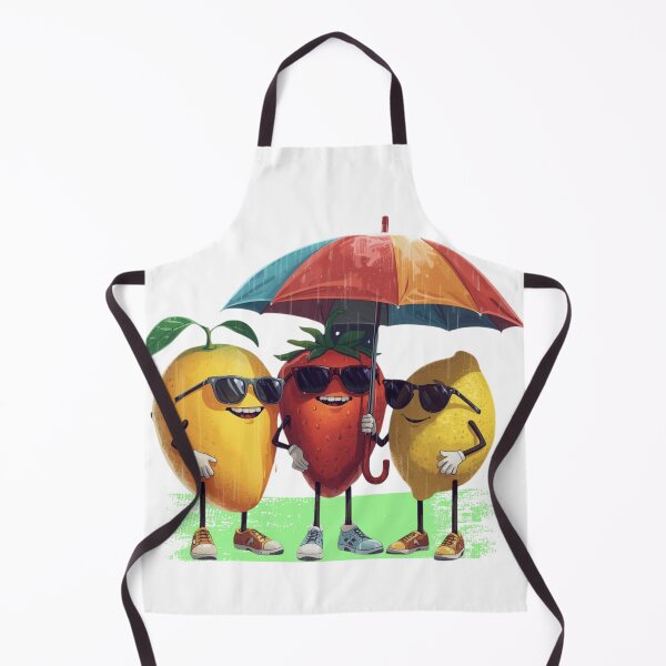 Item preview, Fruits Enjoying Rain Together designed and sold by Modern-Tropical.