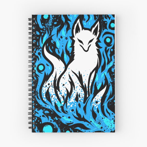 Item preview, Cute Chibi Spirit Fox with Sacred Geometry designed and sold by Piotrek0001.