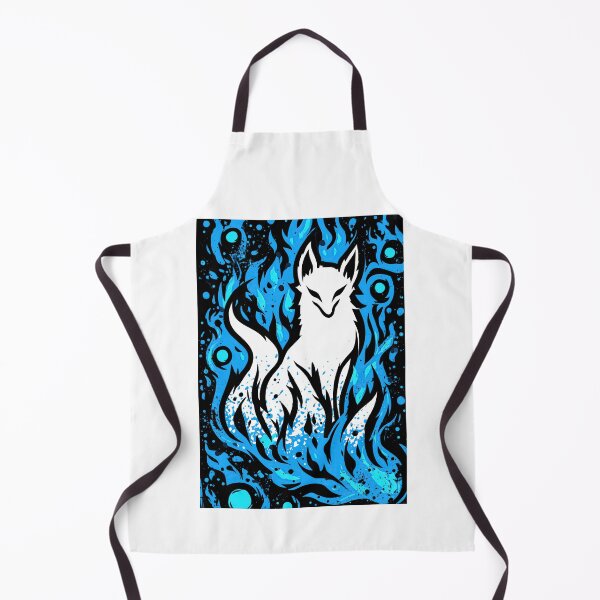 Item preview, Cute Chibi Spirit Fox with Sacred Geometry designed and sold by Piotrek0001.
