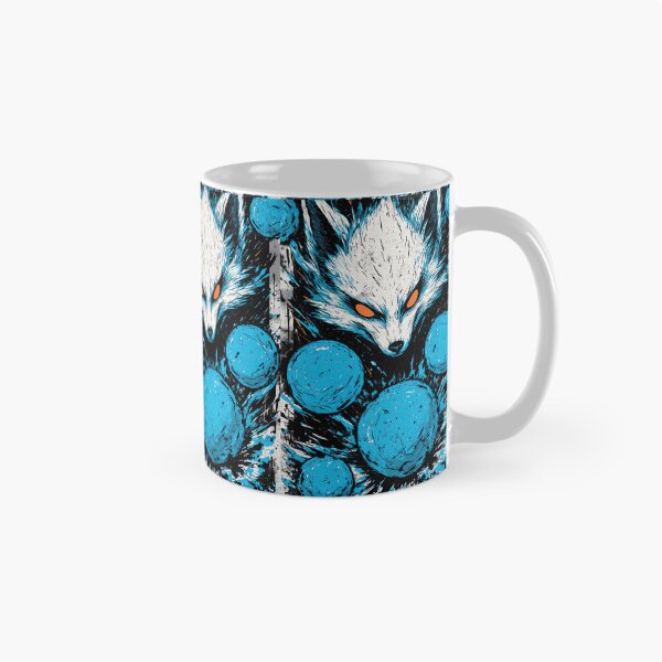Item preview, Rising Blue Energy Fox Totem designed and sold by Piotrek0001.