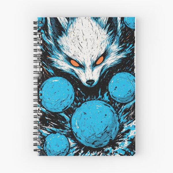 Item preview, Rising Blue Energy Fox Totem designed and sold by Piotrek0001.