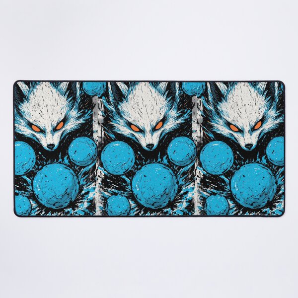 Item preview, Rising Blue Energy Fox Totem designed and sold by Piotrek0001.