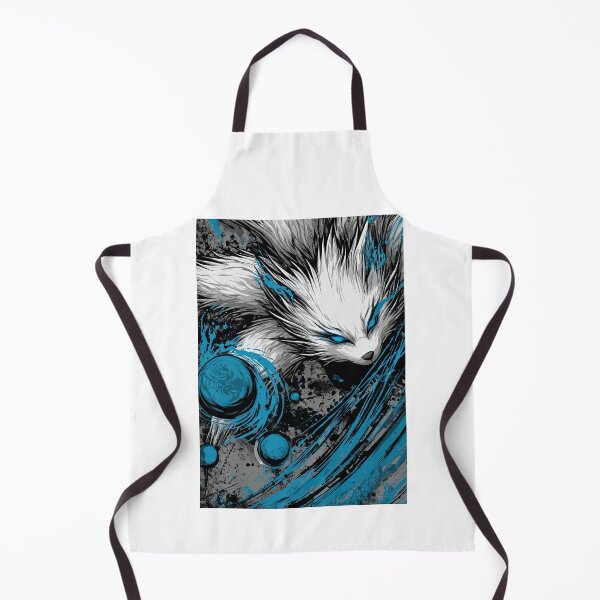 Item preview, Golden Fur Kitsune with Blue Magic Fire designed and sold by Piotrek0001.