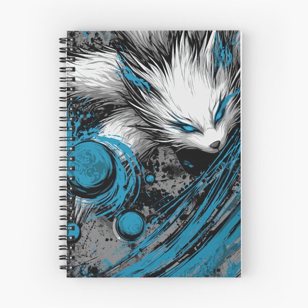 Item preview, Golden Fur Kitsune with Blue Magic Fire designed and sold by Piotrek0001.