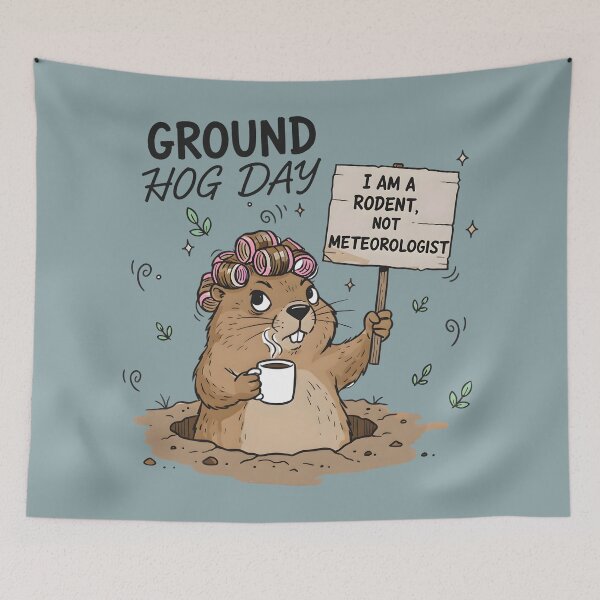 Item preview, Groundhog Day I Am A Rodent Not A Meteorologist  designed and sold by HowToCanadian.