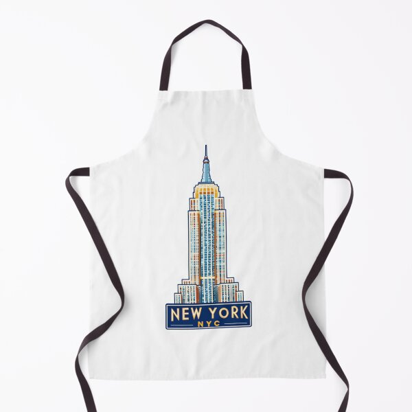 Item preview, Empire State Building New York City Modern Geometric Art Deco Sticker designed and sold by Blurbean.