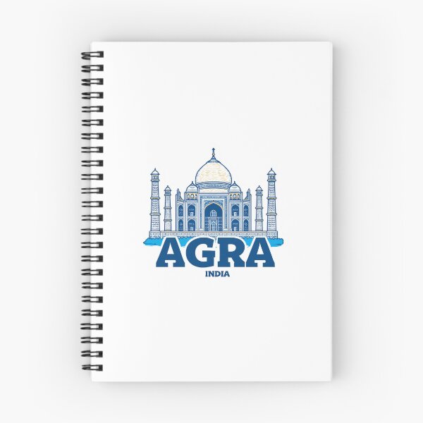 Artikelvorschau, Taj Mahal Agra Indien Islamische Architektur Strichzeichnung Reiseaufkleber entworfen und verkauft von Blurbean.