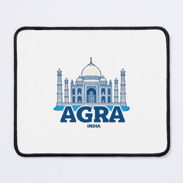 Item preview, Taj Mahal Agra India Islamic Architecture Line Art Travel Sticker designed and sold by Blurbean.
