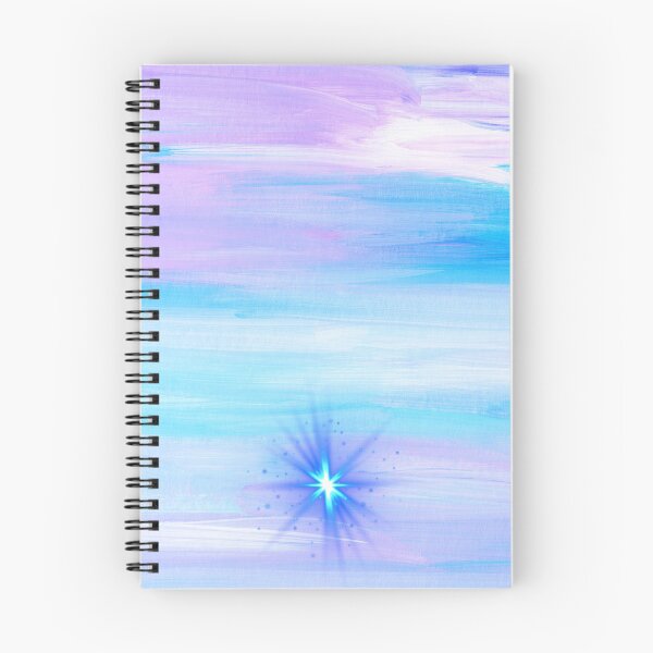 Item preview, Purple Blue White Haze with Star designed and sold by NoisyNosyNancy.