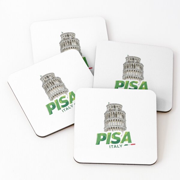 Item preview,  Leaning Tower of Pisa Italy Romanesque Architecture Travel Sticker designed and sold by Blurbean.