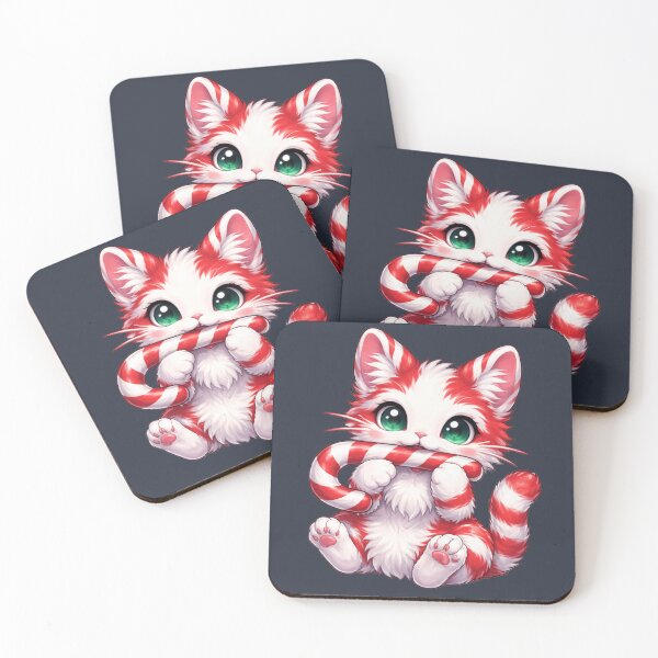 Item preview, Candy Cane Cat  designed and sold by Shtex.